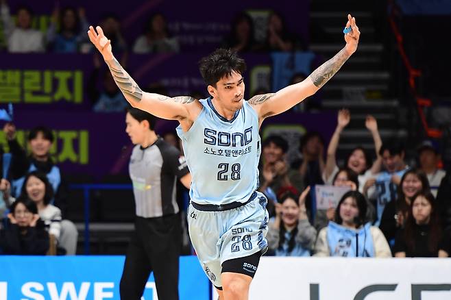 고양 소노 케빈 켐바오. KBL 제공