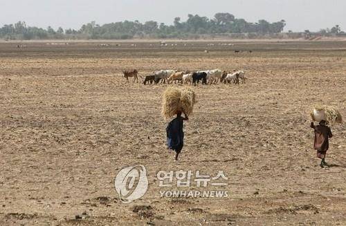 기후변화로 농경·목축 어려워진 아프리카 말리의 2007년 모습. [EPA 연합뉴스 자료사진. 재판매 및 DB 금지]