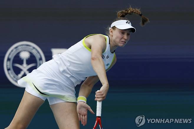 엘레나 리바키나 [로이터=연합뉴스] Mandatory Credit: Geoff Burke-Imagn Images