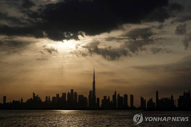 아랍에미리트(UAE) 두바이의 스카이라인 [로이터 연합뉴스. 재판매 및 DB 금지]