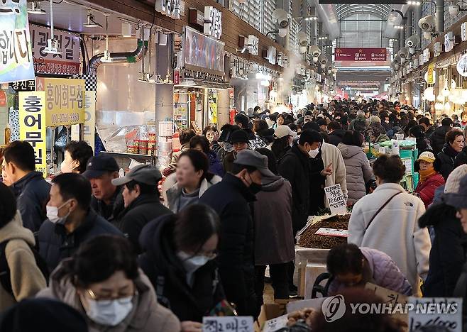 전통시장 풍경 [연합뉴스 자료사진]