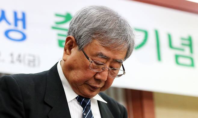 2012년 출판기념회 당시의 이근안 [촬영 신준희] 2012.12.14