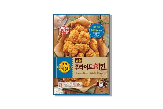 오뚜기가 출시한 ‘오즈키친 골든 후라이드치킨’.(오뚜기 제공)