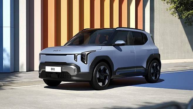 기아가 유럽 시장 전용으로 개발한 소형 전기 SUV 'EV2'(자료사진. 기아 영국법인 홈페이지 갈무리). 2026.3.26.