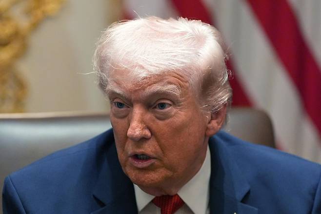 도널드 트럼프 미국 대통령. AP 뉴시스