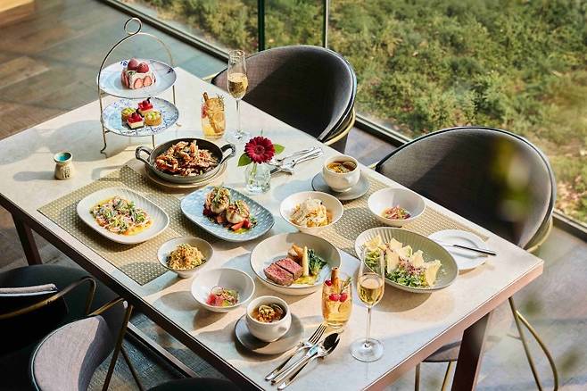 반얀트리 서울 그라넘 다이닝 라운지 위켄드 브런치