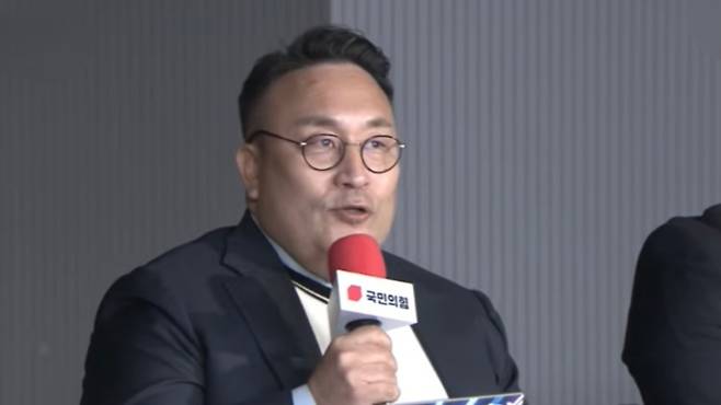 방송인 이혁재 씨. (국민의힘 유튜브 캡처)