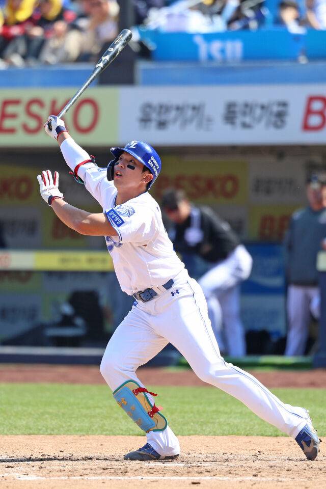 삼성 라이온즈 김영웅./삼성 라이온즈