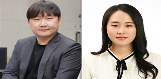 이번 연구를 주도한 김경환(왼쪽) POSTECH 교수와 유선주 석·박사통합 과정.[POSTECH 제공]