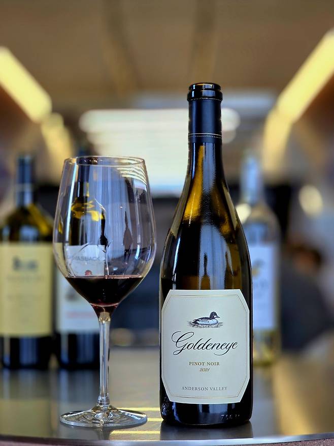 골든 아이 앤더슨 밸리 피노누아. 최현태 기자