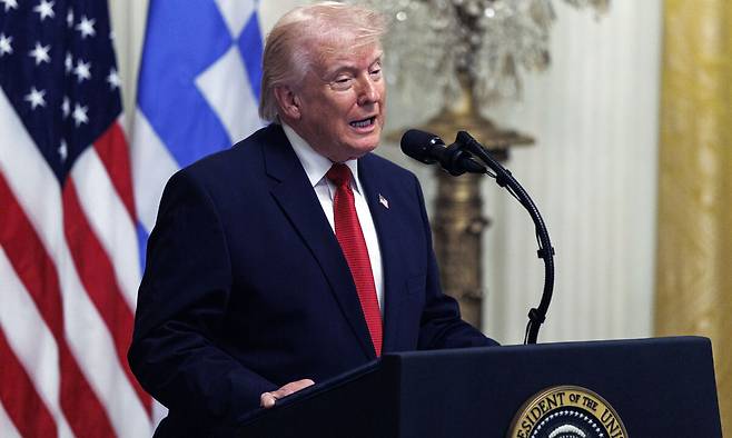 도널드 트럼프 미국 대통령. EPA연합