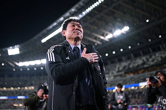 일본 축구대표팀 모리야스 하지메 감독. Getty Images코리아