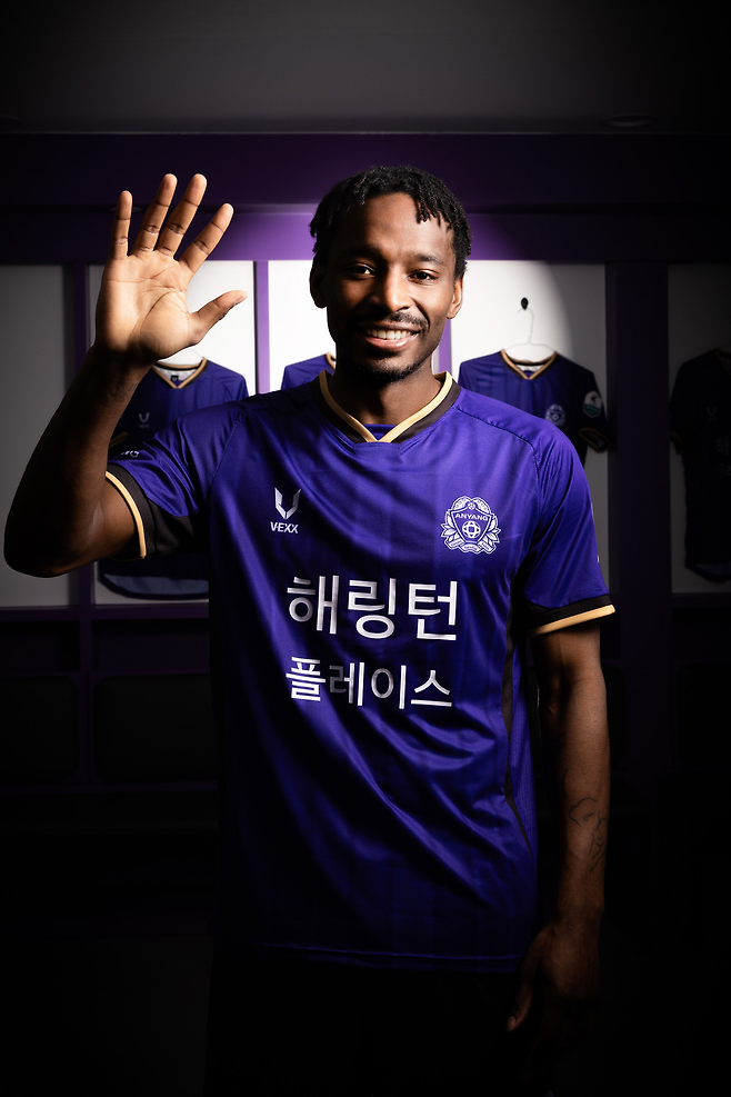 FC안양에 이적한 스웨덴 출신 라파엘. 안양 제공