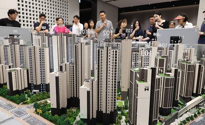 서울 강남 지역 한 재건축 단지의 분양 모델 하우스. 사진=한국경제