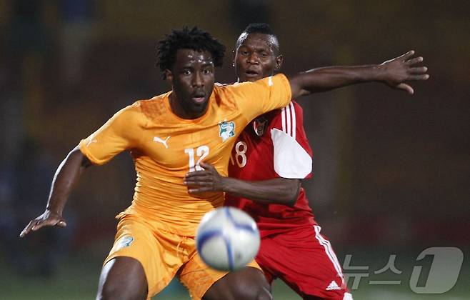 코트디부아르의 경기 모습 ⓒ AFP=뉴스1