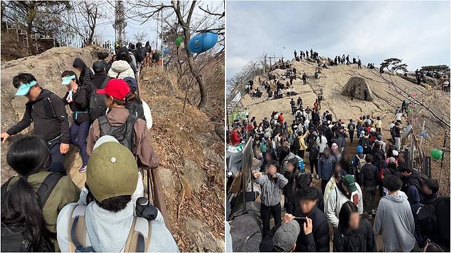 관악산에 등산객이 몰리면서 등산화·바람막이 등 아웃도어 용품 소비도 함께 늘고 있다. ⓒ뉴시스