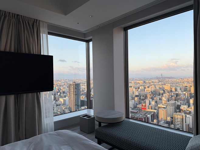 센타라 그랜드 호텔 오사카 코너룸 / 사진= 문서연 여행+ 기자