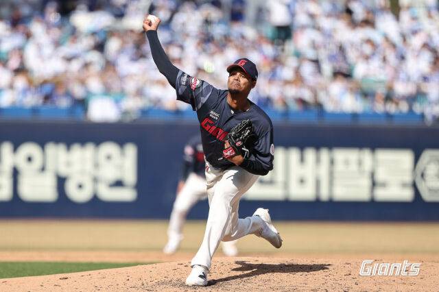 롯데 자이언츠 엘빈 로드리게스./게티이미지코리아