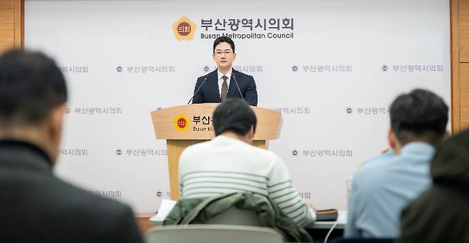 개혁신당 정이한 부산시장 후보. 후보 캠프 제공