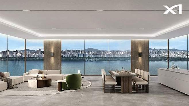 GS건설은 주거 브랜드 자이(Xi)의 파노라마 조망이 가능한 구조 설계 기술을 개발해 특허를 출원했다. 이는 실내 조망을 극대화하는 동시에 구조안정성을 확보한 것이 특징이다. 성수1지구에 처음 적용할 계획이다. (사진=GS건설)