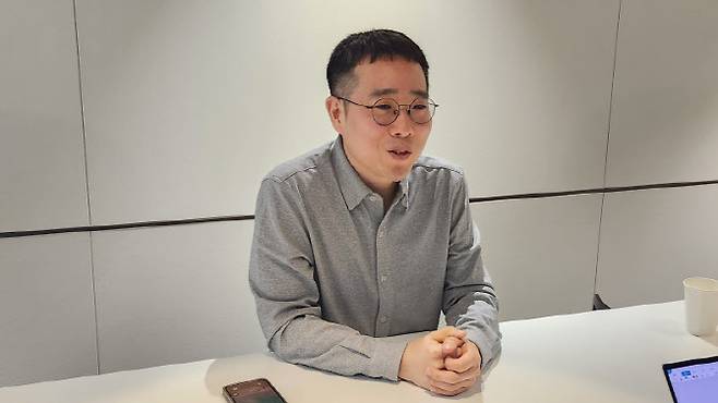 은기환 한화자산운용 국내주식운용팀 매니저가 지난 26일 서울 여의도 63빌딩에 위치한 본사에서 이데일리와 인터뷰를 하고 있다. (사진=한화자산운용)