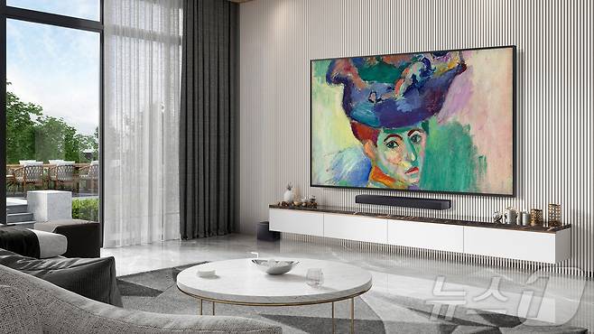 삼성선자가 샌프란시스코 현대미술관(SFMOMA)과 파트너십을 맺고 삼성 TV만의 아트 구독 서비스 '삼성 아트 스토어'에 20세기 현대 미술 거장의 작품을 담은 'SFMOMA 컬렉션'을 공개했다고 17일 밝혔다. 사진은 삼성 아트 스토어에 공개된 앙리 마티스의 '모자를 쓴 여인'. (삼성전자 제공. 재판매 및 DB 금지) 2026.3.17 ⓒ 뉴스1