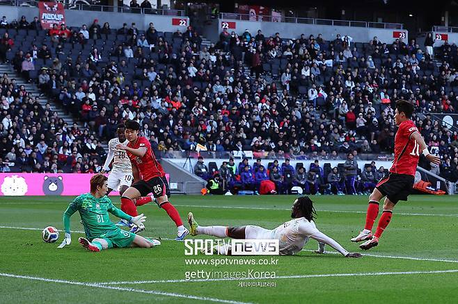 ▲ 코트디부아르전은 한국 남자 축구대표팀의 통산 1000번째 A매치이자 2026 북중미 월드컵 조별리그 마지막 상대인 남아프리카공화국전을 대비한 사실상의 모의고사다.