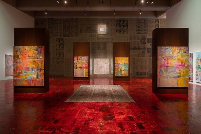 맨디 엘-사예 개인전 '테레사 이후' 전시 전경 [스페이스K 서울 제공. 재판매 및 DB 금지