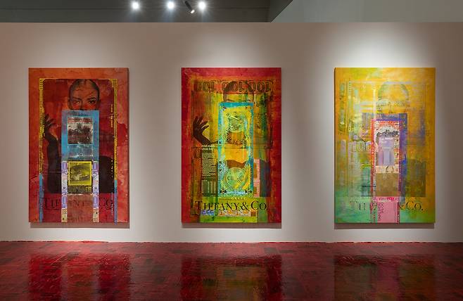 맨디 엘-사예 개인전 '테레사 이후' 전시 전경 [스페이스K 서울 제공. 재판매 및 DB 금지