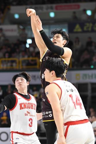 LG의 유기상 [KBL 제공. 재판매 및 DB 금지]