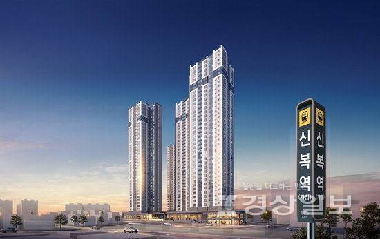 ▲ 가칭 '울산신복역 비스타 메트로' 투시도. 동원개발 제공