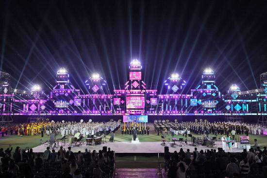 '2026 진해군악의장페스티벌'이 지난 27일 개막식을 시작으로 3일간 진행됐다.