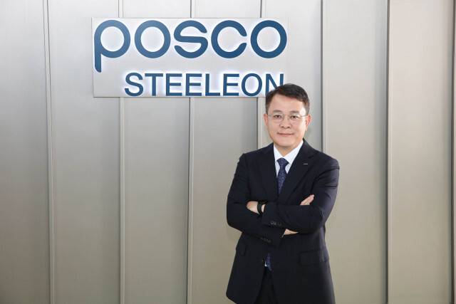 제38기 정기 주주총회에서 재선임된 포스코스틸리온 천시열 대표이사. /포스코스틸리온 제공