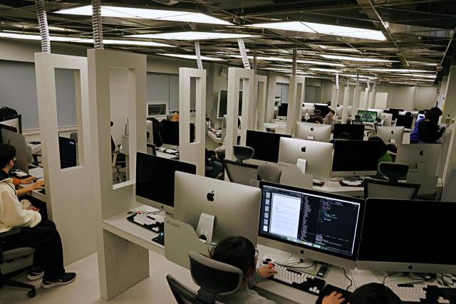 코디세이 캠퍼스 교육 전경(서울 코디세이캠퍼스)./(재)이노베이션아카데미(서울)/