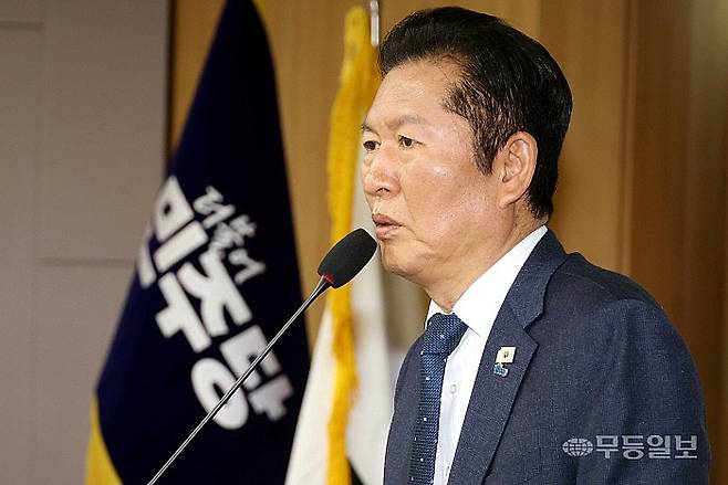 정청래 더불어민주당대표.    /뉴시스