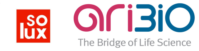 소룩스와 아리바이오 ci[사진=각사]