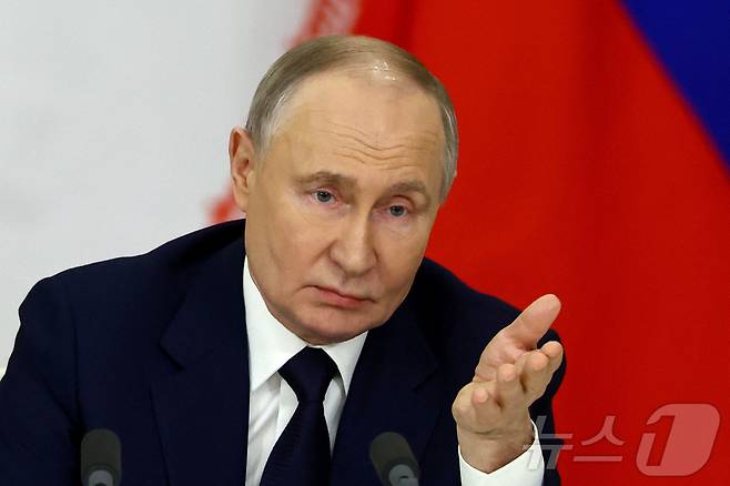 블라디미르 푸틴 러시아 대통령. 2025.01.18 ⓒ 로이터=뉴스1
