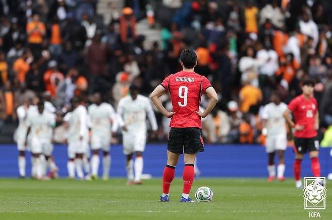 한국 축구 대표팀 선수단. /사진=대한축구협회