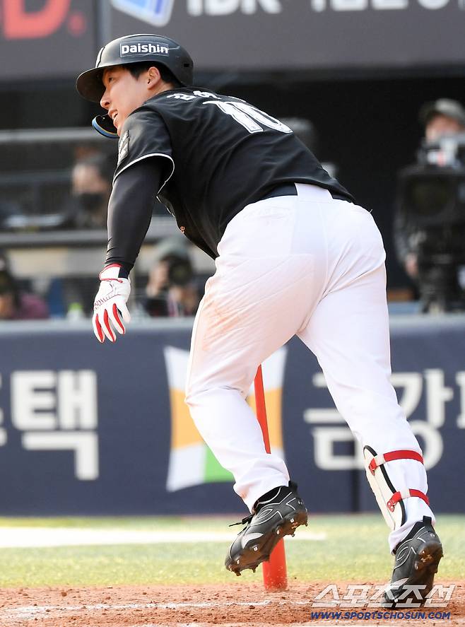 29일 잠실구장에서 열린 LG와 KT의 경기. KT 김현수가 타격을 하고 있다. 잠실=박재만 기자 pjm@sportschosun.com/2026.03.29/