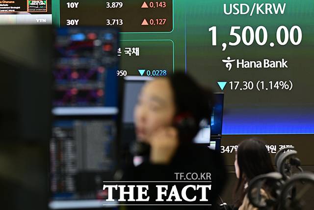 원·달러 환율이 상승 흐름을 이어가고 있다. /남윤호 기자