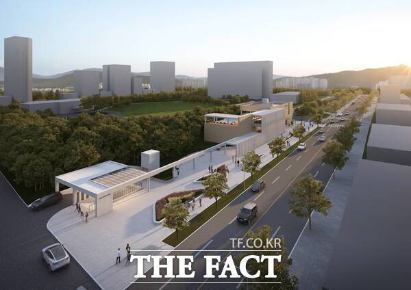 2027년 준공 예정인 '유성온천 문화체험관' 조감도 /대전시 유성구