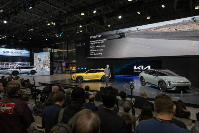 2025 뉴욕 국제 오토쇼 기아관 보도발표회 모습 (사진=기아)