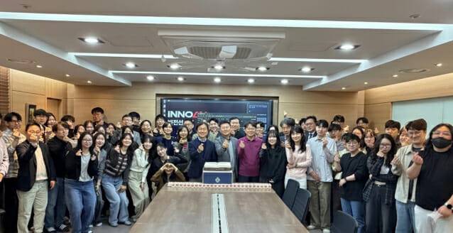 이노에이엑스가 서울 송파구 본사에서 비전선포식을 개최했다. (사진=이노에이엑스)