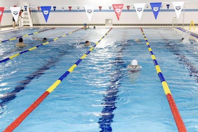 영등포구 신길 책마루 문화센터 수영장. 영등포구 제공.