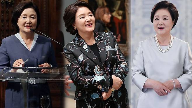 문재인대통령 부인 김정숙 여사. /뉴스1