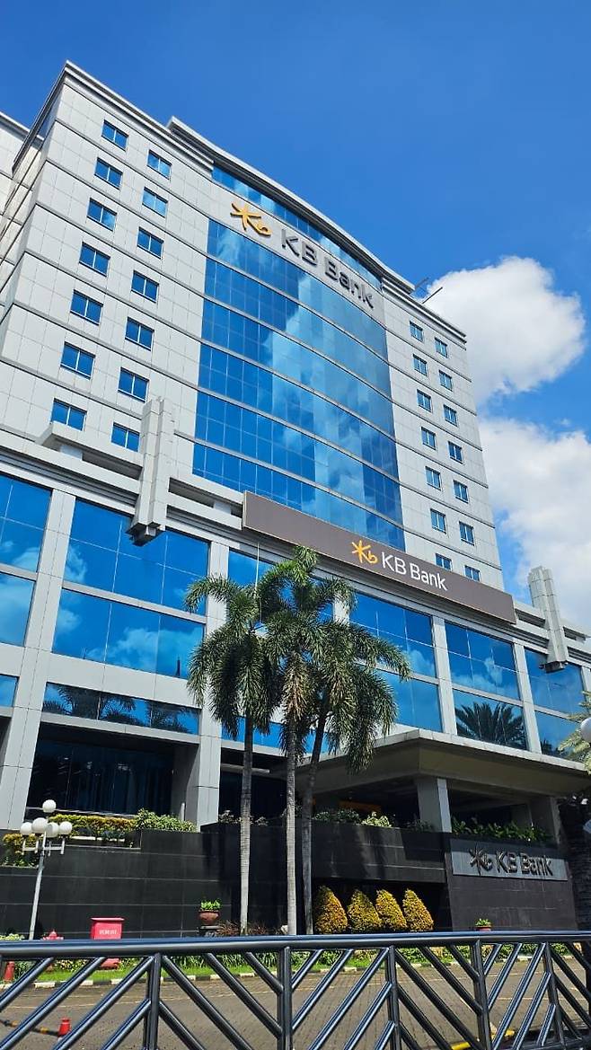 KB뱅크 인도네시아 본사 전경. KB뱅크 인도네시아 제공