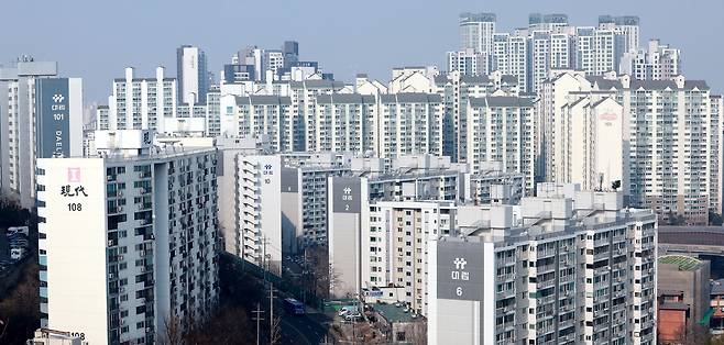 성동구 아파트 단지의 모습. (※기사 내용과 직접 관련 없음). 뉴스1