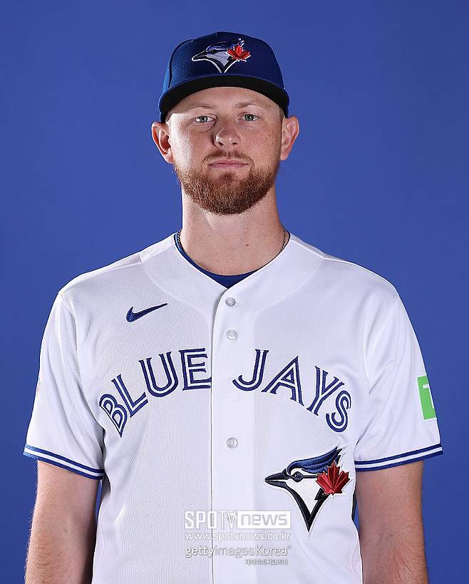 ▲ 토론토 블루제이스 투수 에릭 라우어. 2024년 시즌 KIA 타이거스에서 뛰었다.