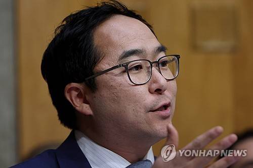 앤디 김 미국 연방 상원의원 [AP 연합뉴스 자료사진. 재판매 및 DB 금지]
