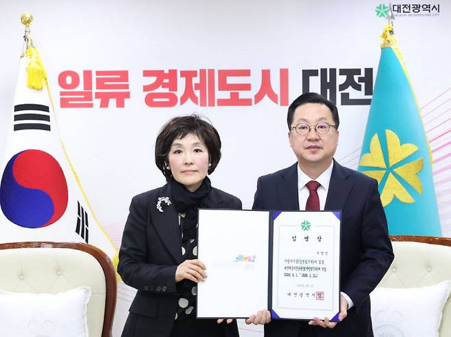 대전예술의전당 신임 관장에 이영신 목원대학교 공연콘텐츠학부 특임교수를 임명했다./사진=대전시 제공